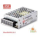 RS-25-5 Mean Well SMPS - 5V 5A - 25W Metal Power Supply